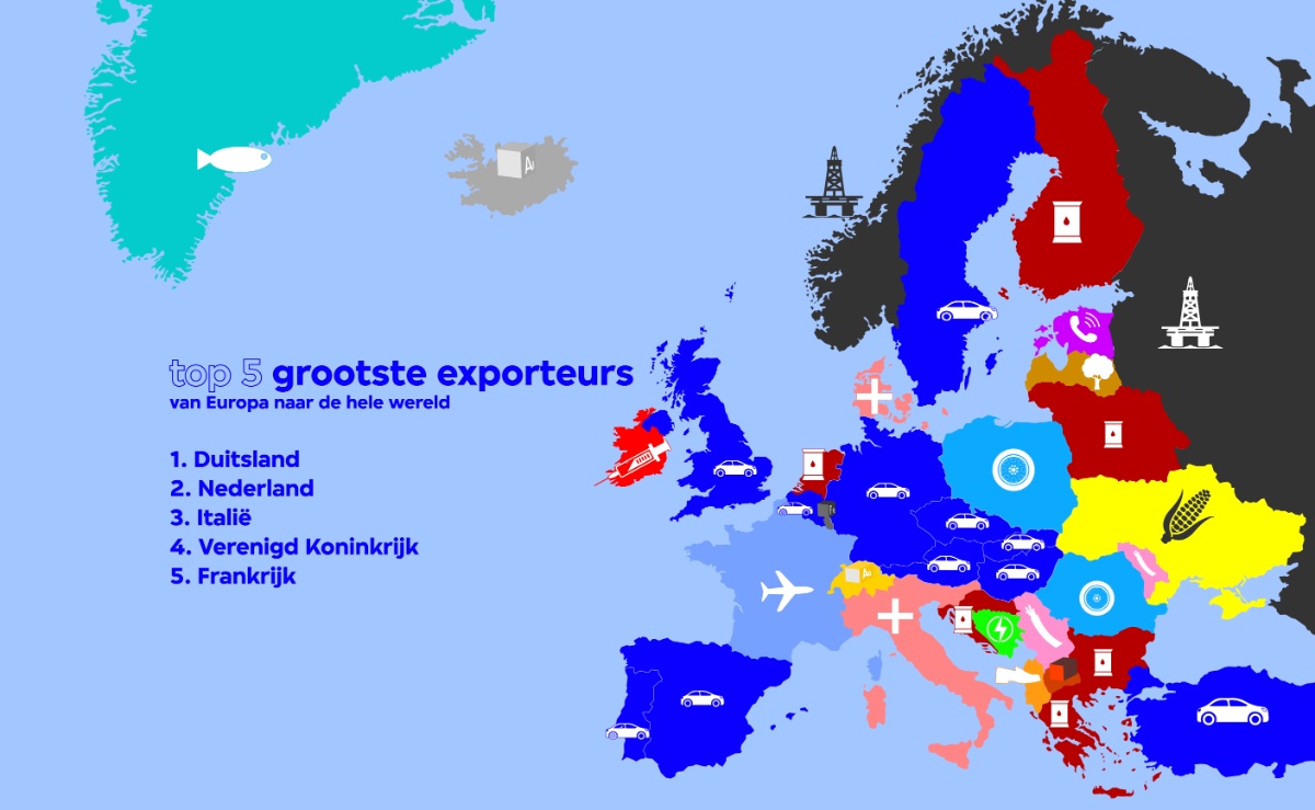 fout Bouwen absorptie Wat exporteert Europa? - VPRO