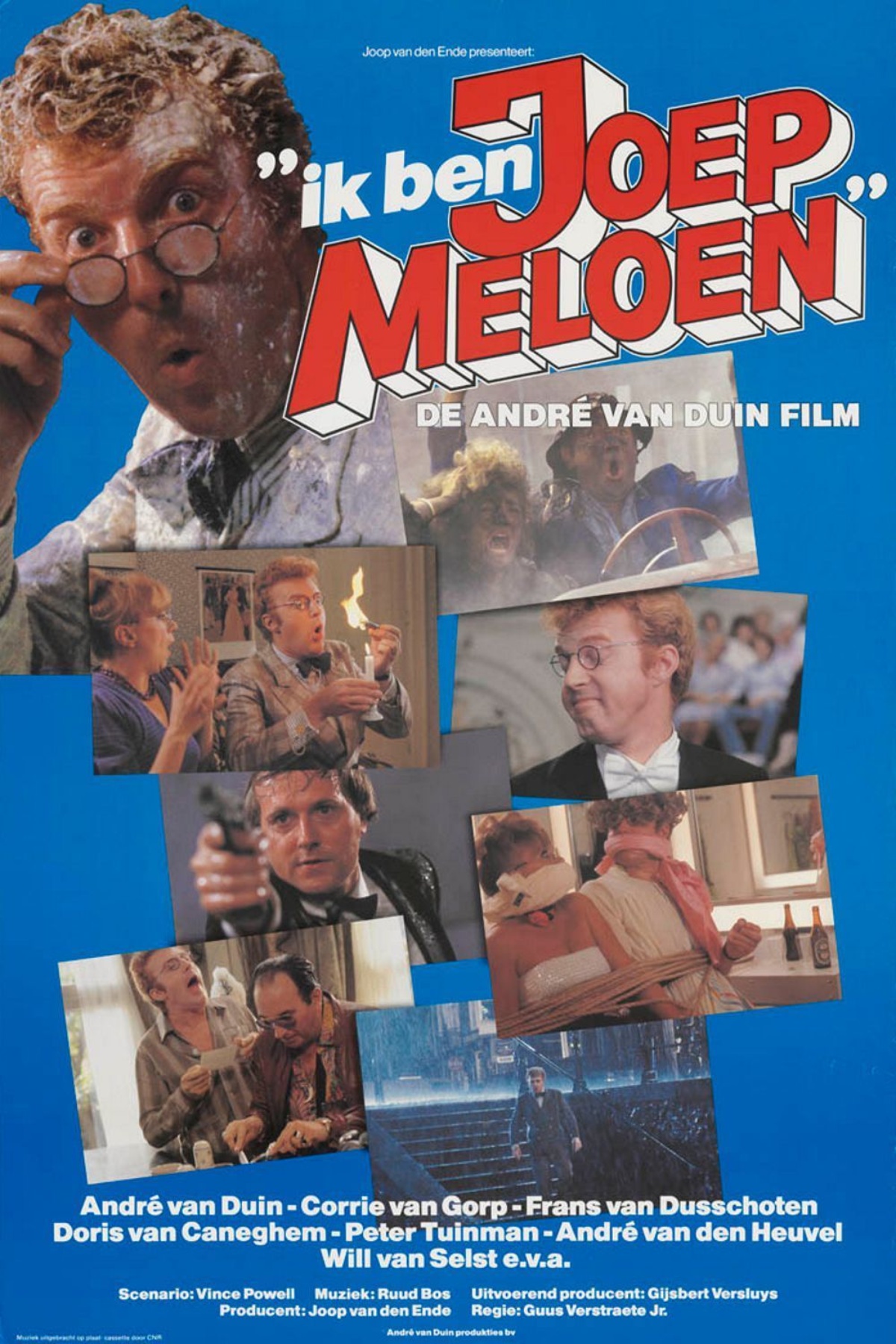 Ik Ben Joep Meloen Filmposter gesigneerd door André van Duin | Filmposter, Film, Duin